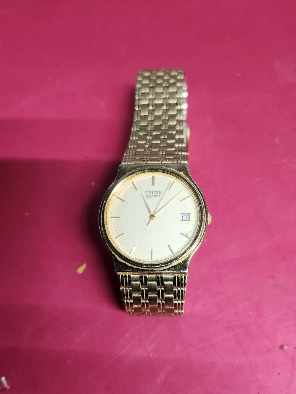 Citizen Quartz Watch Gold Tone Women's Analog Date Display